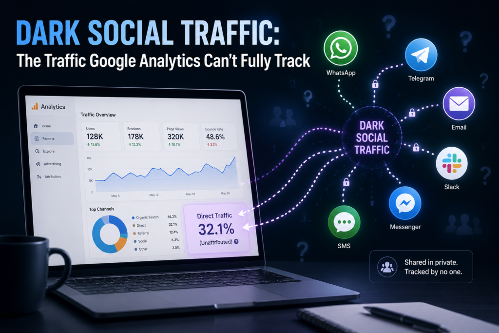Dark Social Traffic: The Traffic Google Analytics Can’t Fully Track