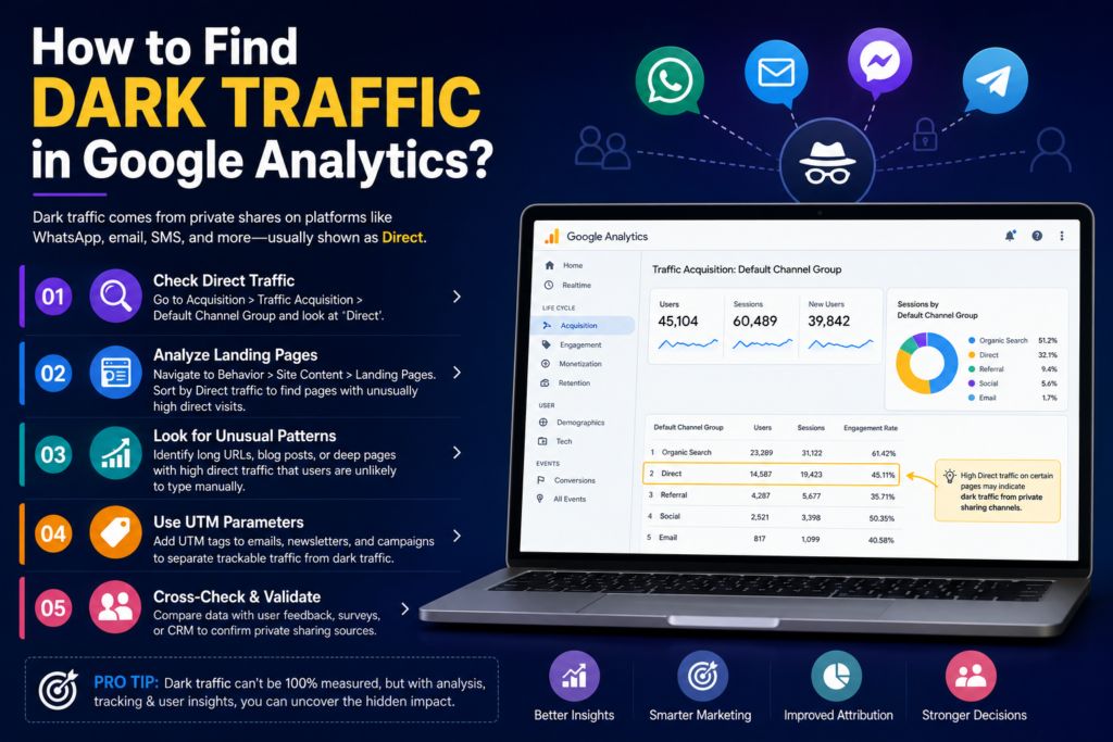 dark social traffic